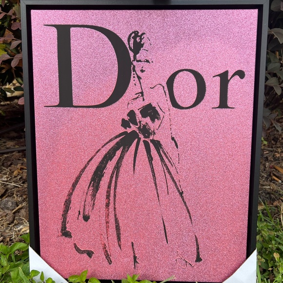 No Brand Other - Pink Glitter Fashion Art